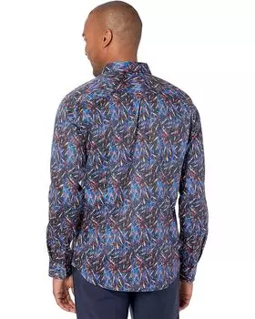 Рубашка Robert Graham Interstellar Long Sleeve Woven Shirt, мульти
