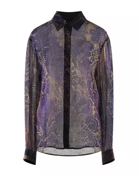 Рубашка Roberto Cavalli, фиолетовый
