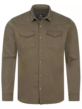 Рубашка Rock Creek Jeanshemd, темно-зеленый