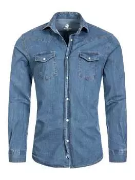 Рубашка Rock Creek, светло-синий