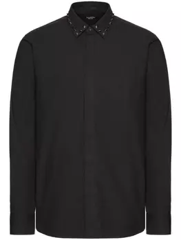Рубашка Rockstud Valentino Garavani, черный