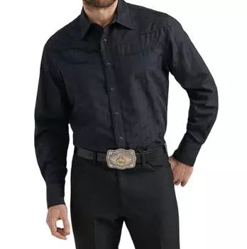 Рубашка Rodeo Ben черного цвета Wrangler