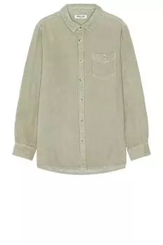 Рубашка ROLLA'S Men At Work Fat Cord, цвет Moss