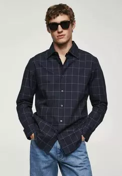 Рубашка ROMA Mango, цвет marineblauw