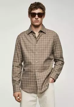 Рубашка Roma Mango, цвет open beige