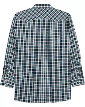 Рубашка Roper Big & Tall Small Black Ombre Plaid Western Shirt, черный