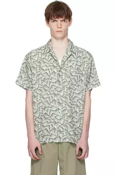 Рубашка Roy A.P.C., зеленый