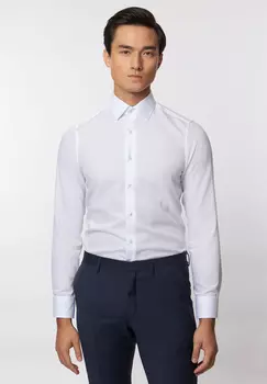 Рубашка Roy Robson Langarm Slim fit, белый