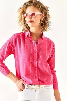 Рубашка - Розовая - Классический крой Olalook, розовый