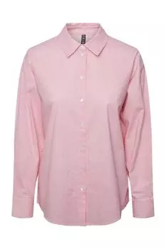 Рубашка - Розовая - Классический крой PIECES, розовый