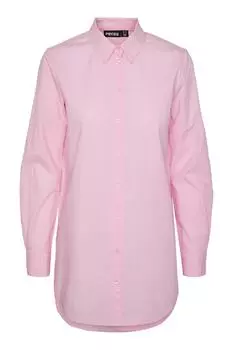 Рубашка - Розовая - Классический крой PIECES, розовый