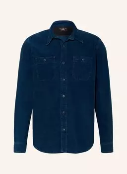 Рубашка RRL Regular Fit, синий