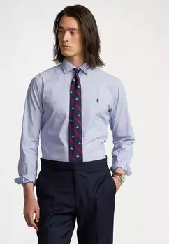 Рубашка РУБАШКА CUSTOM FIT ИЗ ПОПЛИН Polo Ralph Lauren, голубой/белый
