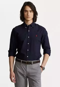 Рубашка РУБАШКА ОКСФОРДСКАЯ РУБАШКА SLIM FIT Polo Ralph Lauren, темно-синий