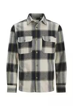 Рубашка рубашка с длинными рукавами Даррена Jack & Jones, серый