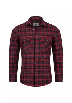 Рубашка Рубашка в клетку стандартного кроя Rock Creek, красный