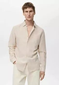 Рубашка RUG Mango, бежевый