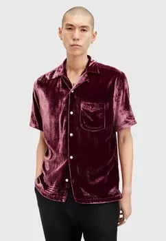 Рубашка RUNA AllSaints, темно-красный