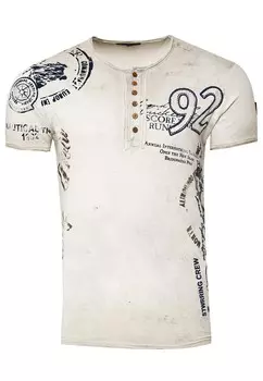 Рубашка Rusty Neal, бежевый