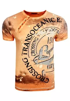 Рубашка Rusty Neal, оранжевый