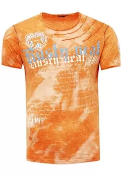 Рубашка Rusty Neal, оранжевый