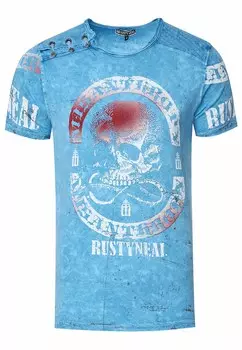 Рубашка Rusty Neal, синий