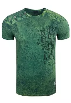 Рубашка Rusty Neal, зеленый