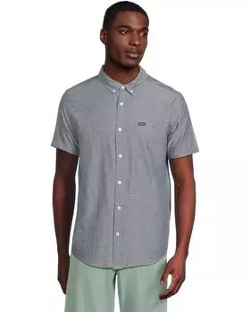 Рубашка RVCA Thatll Do Dobby Short, цвет Dark Denim