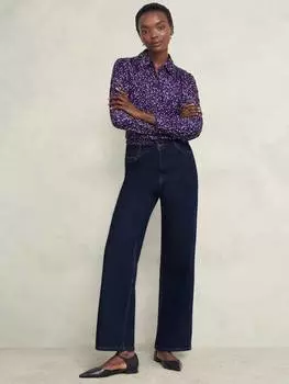 Рубашка с абстрактным пятном от кирсти Hobbs, цвет Purple/Multi