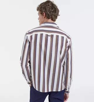 Рубашка с акульим воротником THE KOOPLES, цвет Blue White