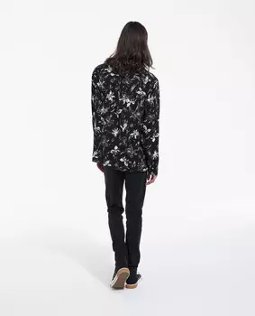 Рубашка с акульим воротником THE KOOPLES, цвет Black White