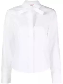 Рубашка с бантом VALENTINO GARAVANI, белый