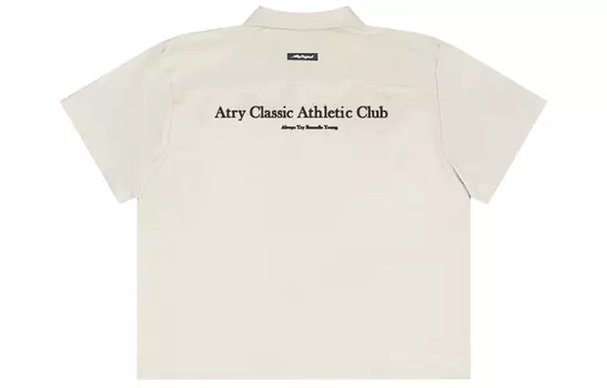 Рубашка с буквами алфавита и слоганом унисекс Atry, Apricot