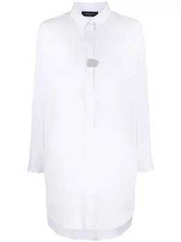 Рубашка с бусинами Fabiana Filippi, белый