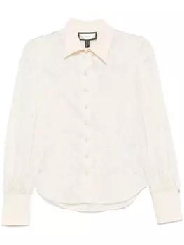 Рубашка с цветочной аппликацией NISSA, нейтральный