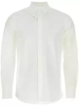 Рубашка с цветочной аппликацией VALENTINO GARAVANI, белый