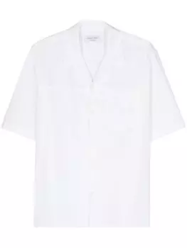 Рубашка с цветочной вышивкой Marine Serre, белый