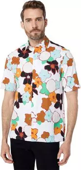 Рубашка с цветочным принтом Avenue Ted Baker, белый