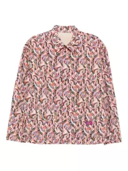 Рубашка с цветочным принтом CROQUIS, розовый