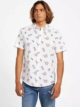 Рубашка с цветочным принтом Egan Guess Factory, цвет Pure White