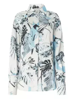 Рубашка с цветочным принтом Genny, мультиколор