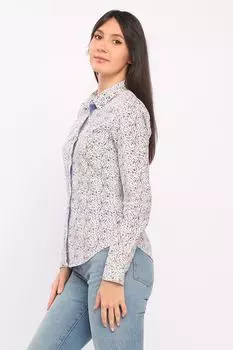 Рубашка с цветочным принтом Kvl By Kenvelo, белый