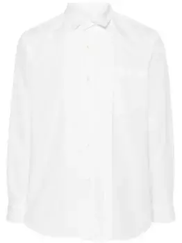 Рубашка с декоративными швами SACAI, белый