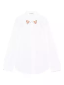 Рубашка с декорированным воротником Dorothee Schumacher, белый