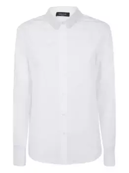 Рубашка с декорированным воротником Fabiana Filippi, белый