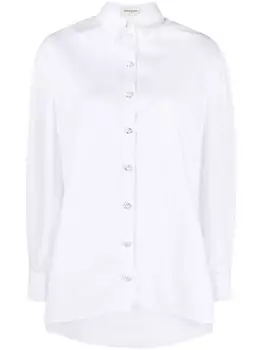 Рубашка с декорированными пуговицами Sonia Rykiel, белый