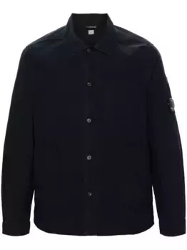 Рубашка с декором Lens C.P. Company, синий