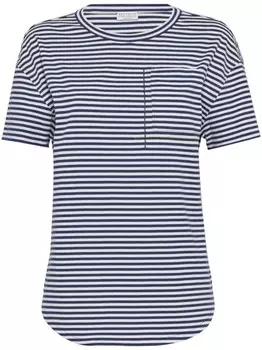 Рубашка с декором Monili Brunello Cucinelli, синий