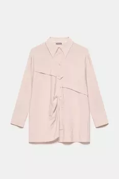 Рубашка с деталью в виде планки Mint Velvet, розовый