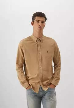 Рубашка С ДЛИННЫМ РУКАВОМ Polo Ralph Lauren, классический светло-коричневый вереск